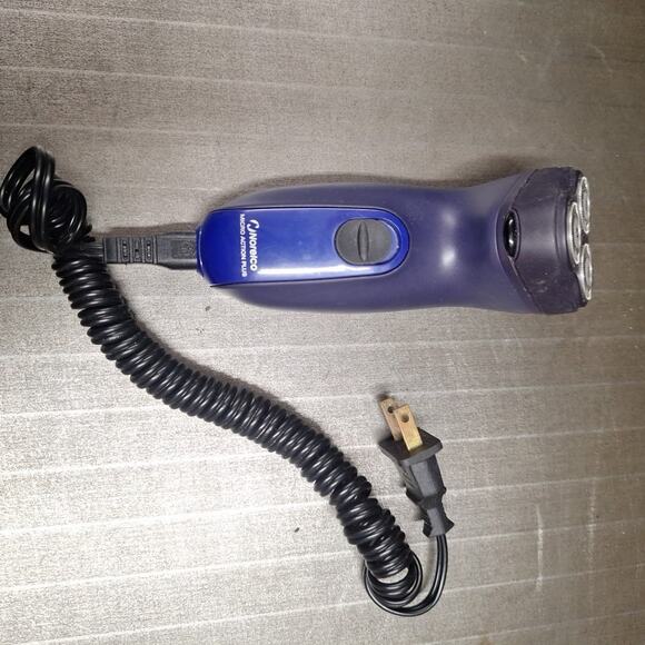 Philips Norelco Reflex Plus 5426LC Blue Mens Corded Electric Shaver Tested - Picture 1 of 5